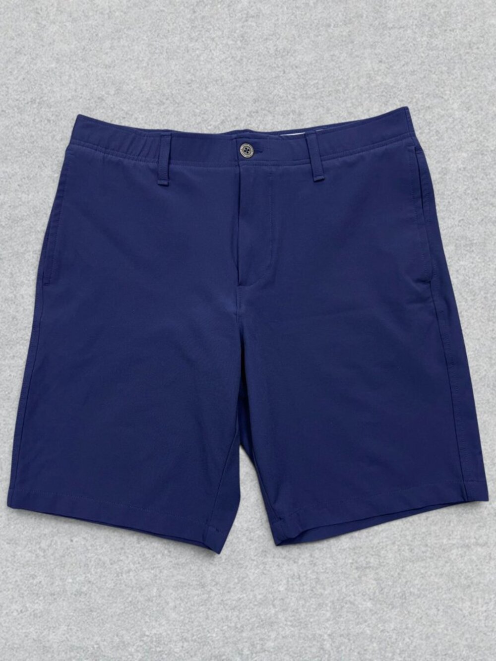Under Armour UA Tech Golf Shorts Men's 34x9 Navy Blue Performance Stretch